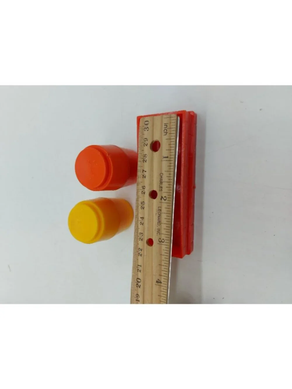 Vintage Fisher Price Fun With Food Salt & Pepper Shakers Yellow & Orange